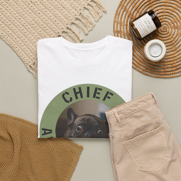 Chief Anxiety Officer T-Shirt — Funny Dog Graphic Tee