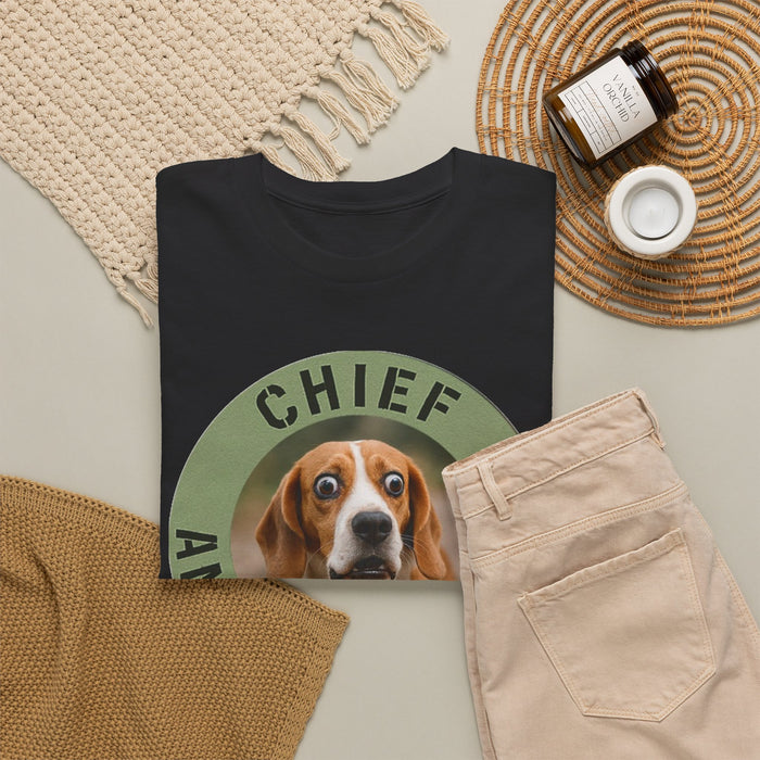 T-Shirt — "Chief Anxiety Officer" Dog Graphic Tee