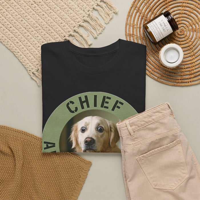 Chief Anxiety Officer T-Shirt — Funny Dog Graphic Tee