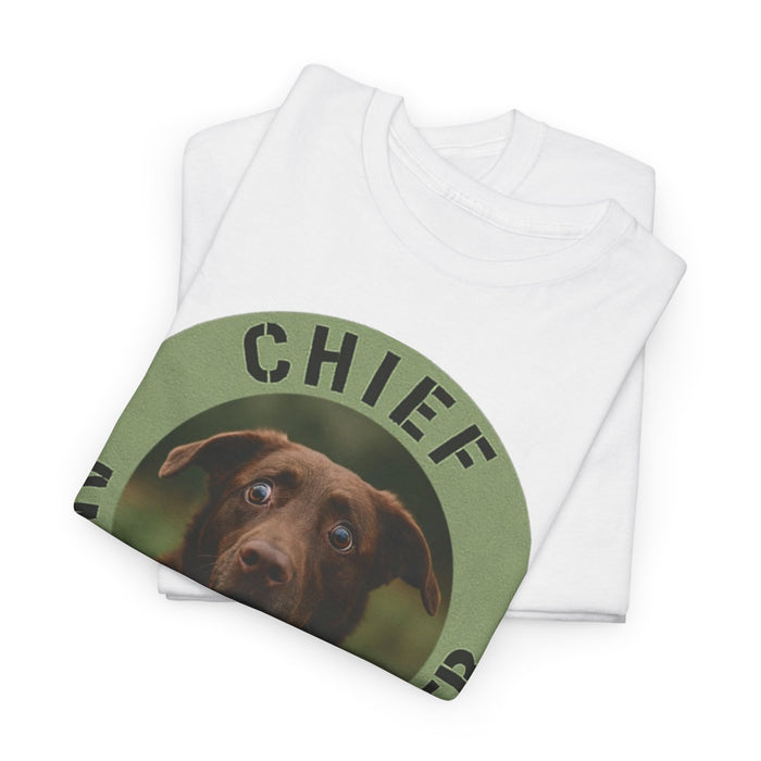 Chief Anxiety Officer T-Shirt — Funny Dog Graphic Tee
