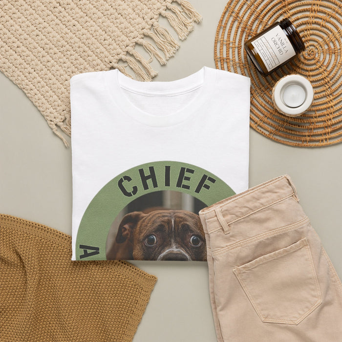 Chief Anxiety Officer Dog T-Shirt - Funny Pet Lover Tee