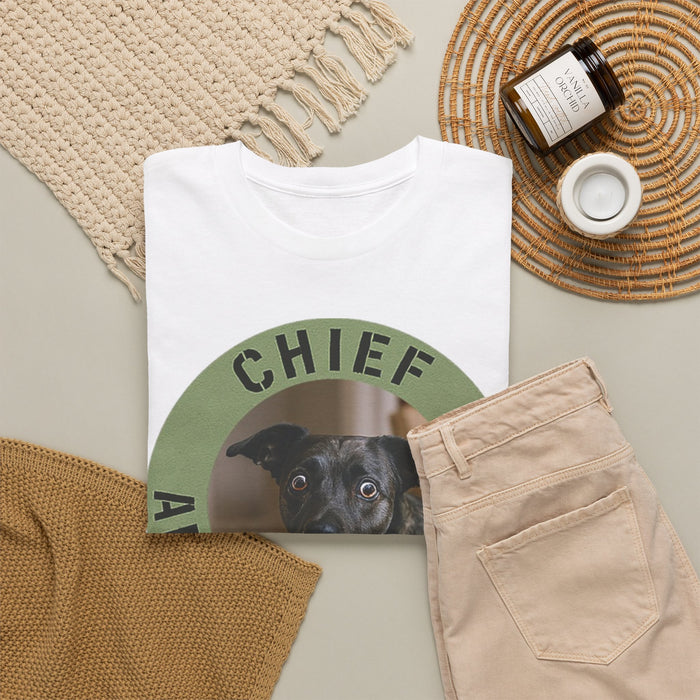 Chief Anxiety Officer Tee — Funny Dog Rescue Lover Shirt