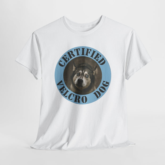 Certified Velcro Dog T‑Shirt — Funny Dog Lover Tee