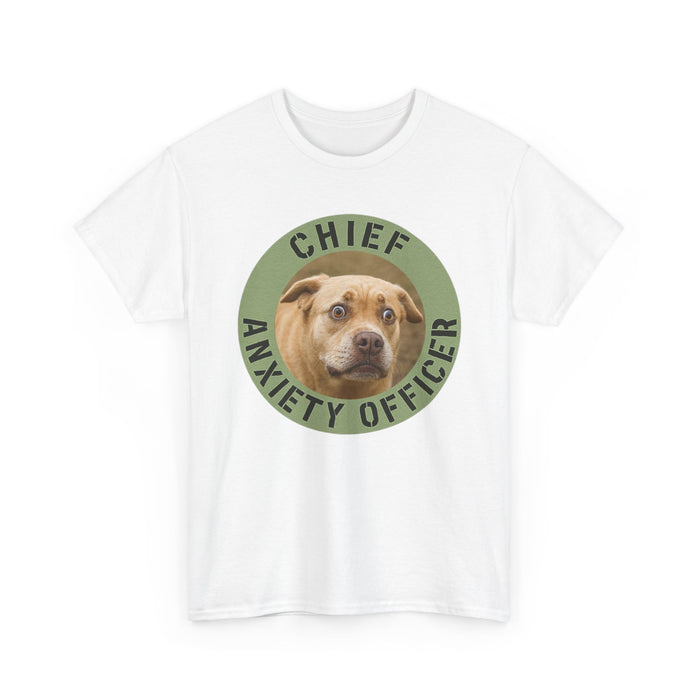 Chief Anxiety Officer Dog T-Shirt