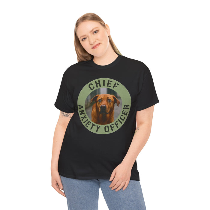 Chief Anxiety Officer Dog T-Shirt