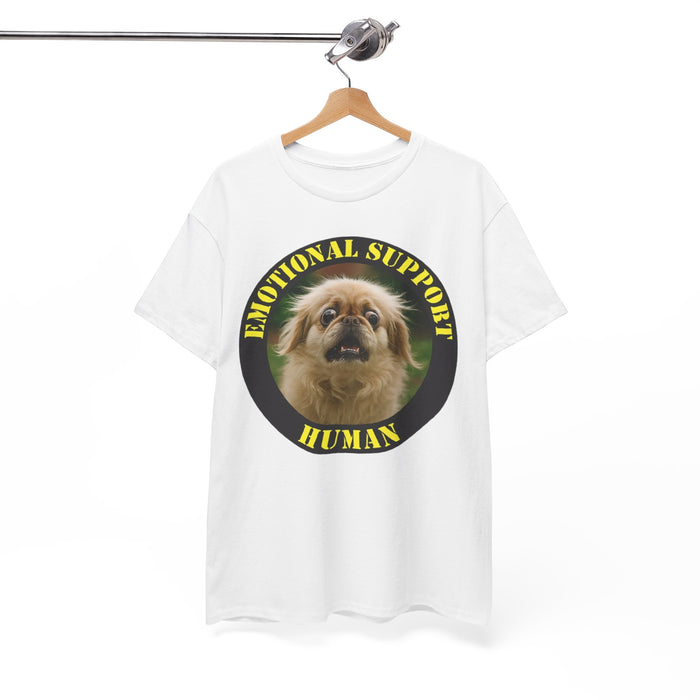 Emotional Support Human T‑Shirt — Funny Cute Dog Rescue Tee