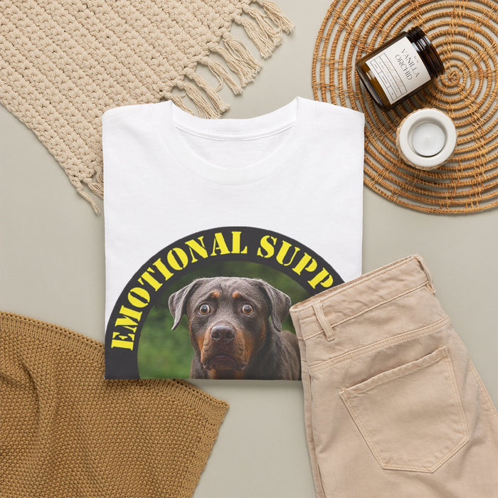 Emotional Support Human T-Shirt — Funny Dog Therapy Tee