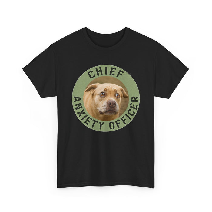 Chief Anxiety Officer Dog T-Shirt