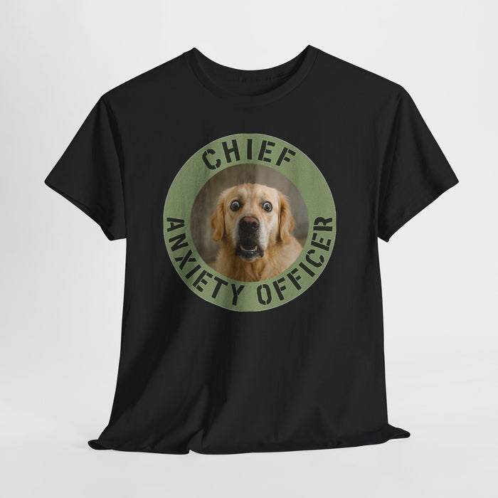 Chief Anxiety Officer Dog T-Shirt