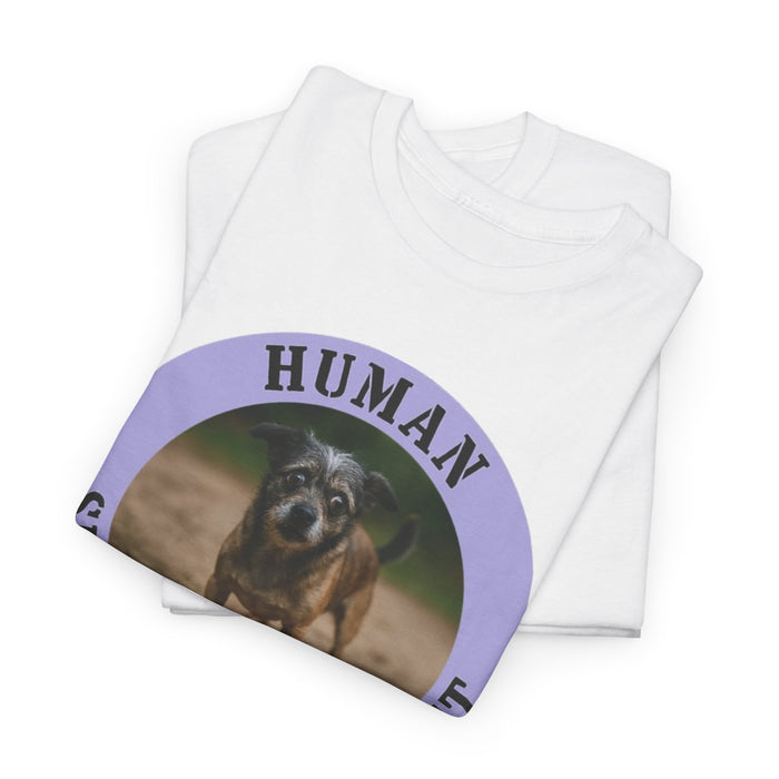 Dog "Human Security Blanket" Tee — Funny Pet Lover T-Shirt