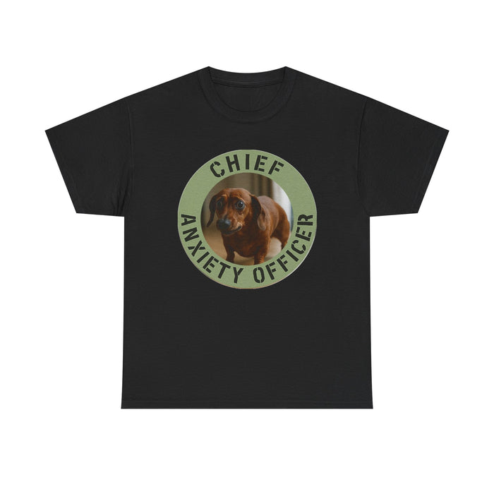 Chief Anxiety Officer Dog T-Shirt