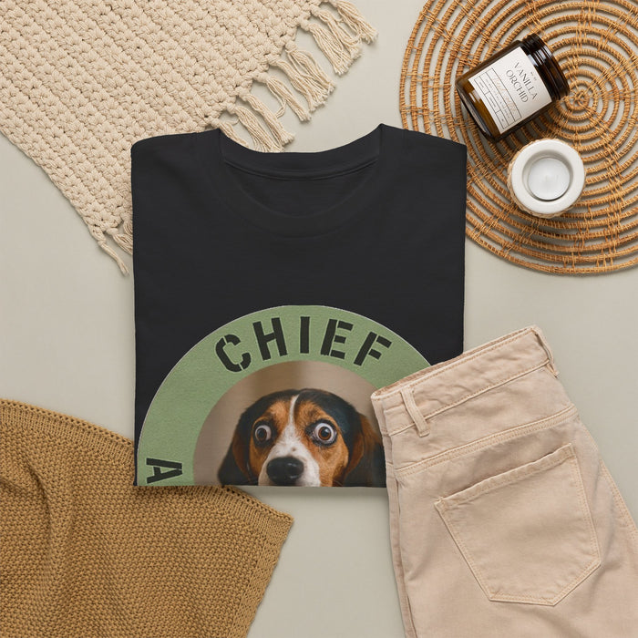 Chief Anxiety Officer T-Shirt — Funny Dog Pet Lover Tee