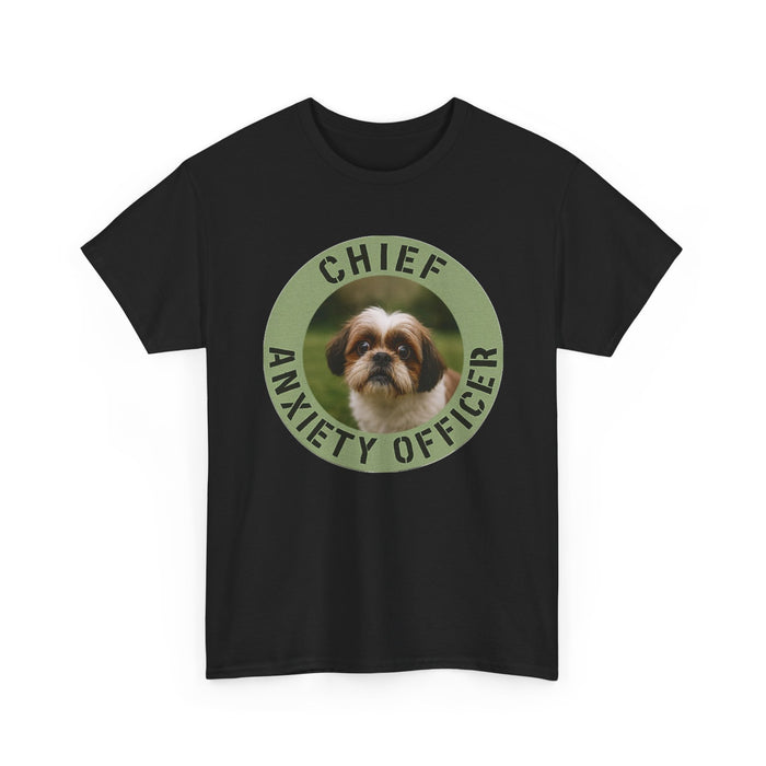 Chief Anxiety Officer Dog T-Shirt
