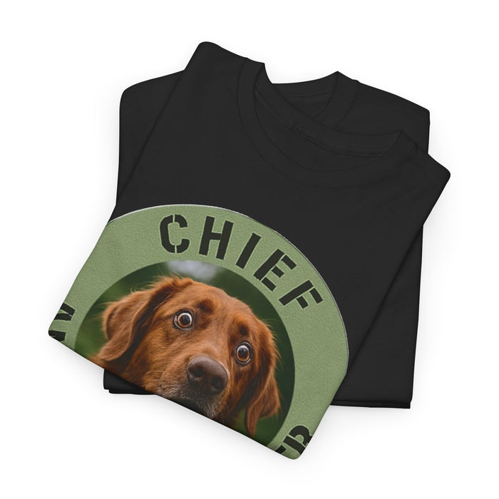 Chief Anxiety Officer T-Shirt – Funny Dog Graphic Tee