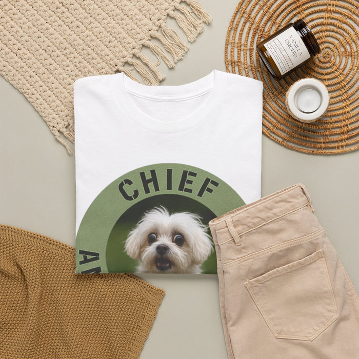 Chief Anxiety Officer T-Shirt – Funny Dog Pet Mom Tee
