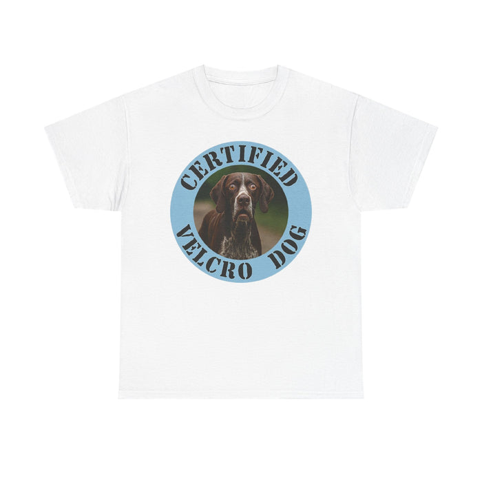 Pointer Certified Velcro Dog T-Shirt