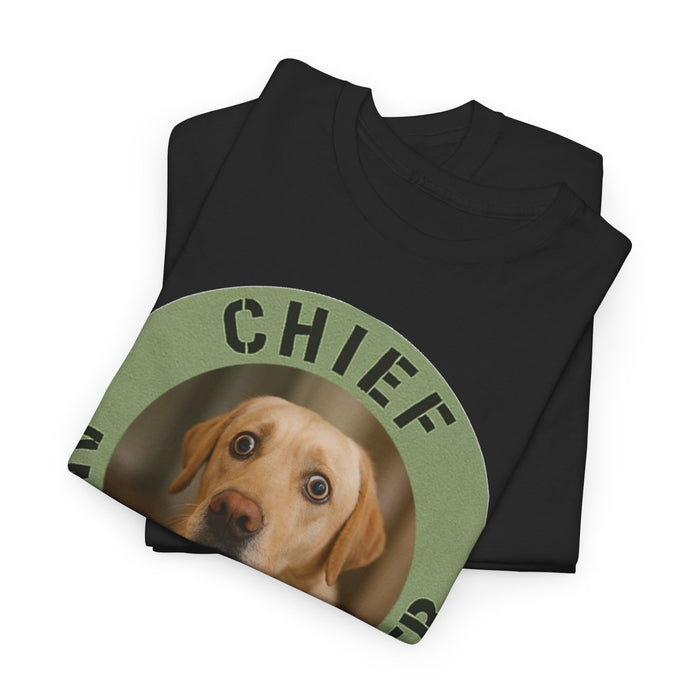 Chief Anxiety Officer Dog T-Shirt — Funny Pet Lover Tee