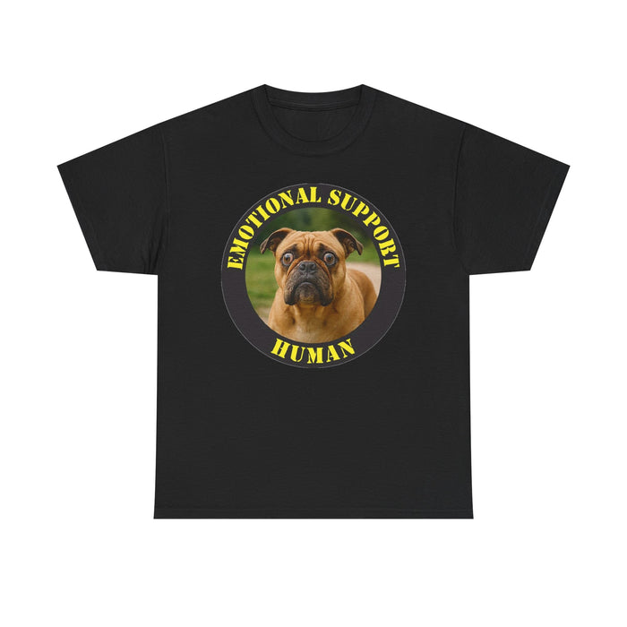 Emotional Support Human Dog T-Shirt – Funny Pet Lover Tee