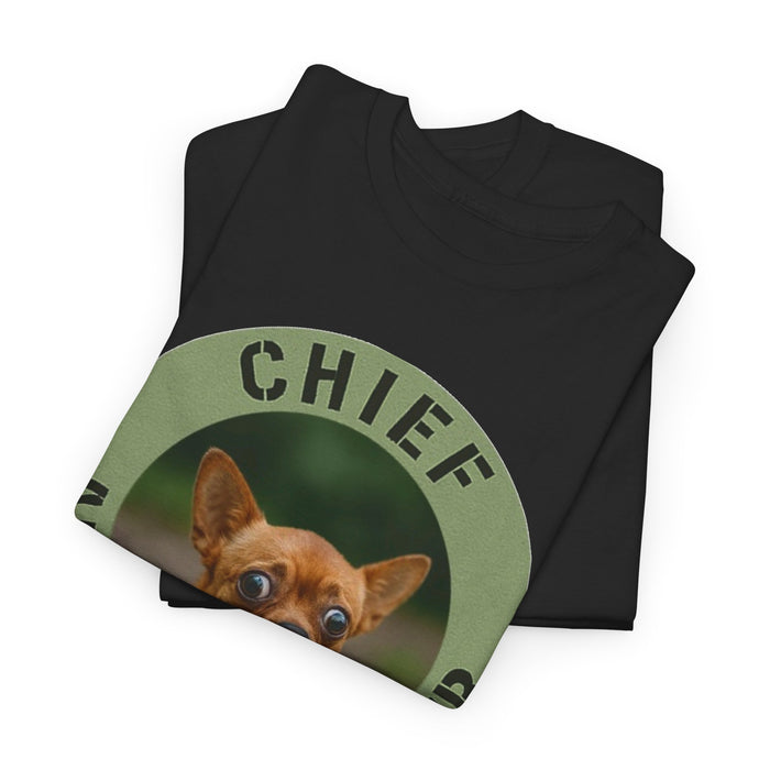 Chief Anxiety Officer T-Shirt — Funny Dog Graphic Tee