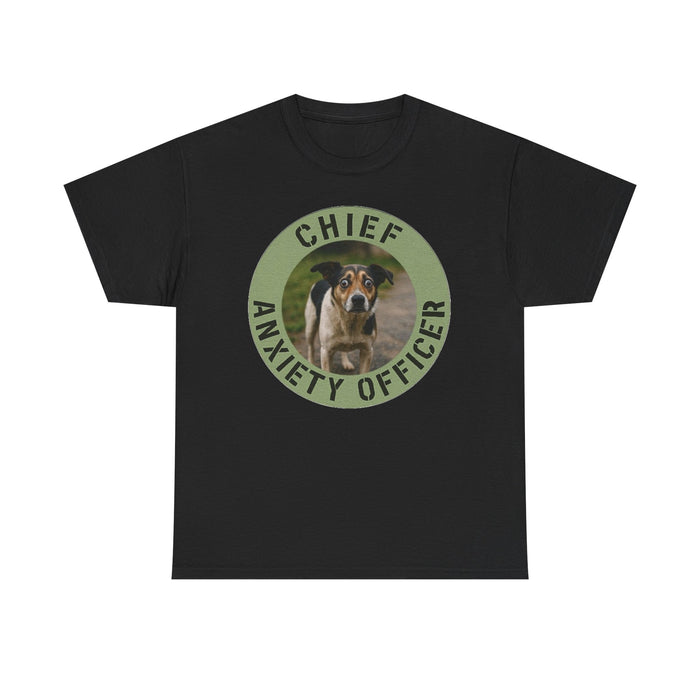 Chief Anxiety Officer Dog T-Shirt