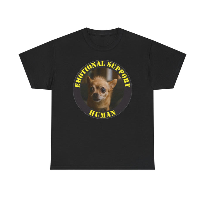 Emotional Support Human T-Shirt — Cute Chihuahua Pet Therapy Tee