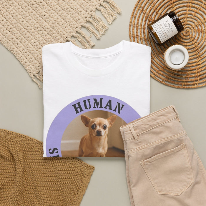 Human Security Blanket Tee — Cute Chihuahua Pet Lover T-Shirt
