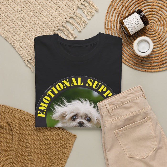 Emotional Support Human T-Shirt — Cute Dog Pet Lover Tee