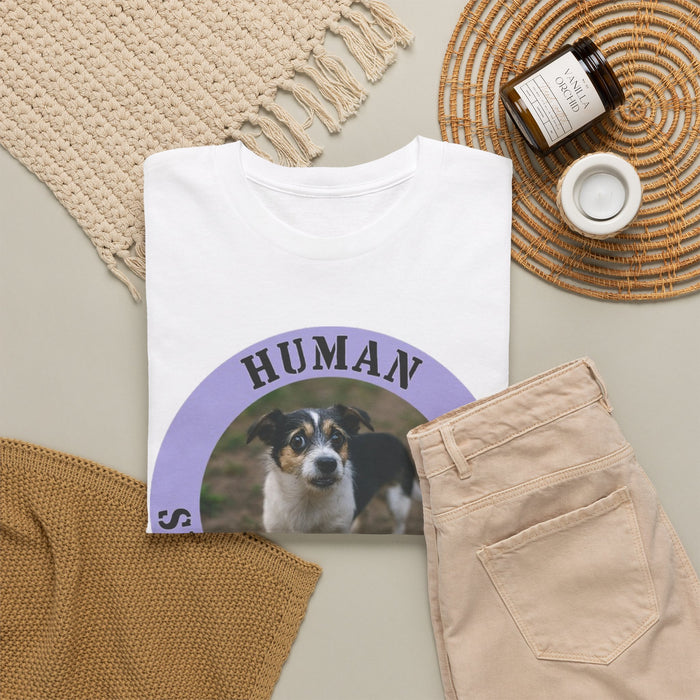 T-Shirt — "Human Security Blanket" Cute Puppy Graphic Tee