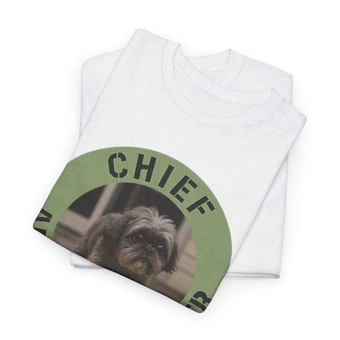 Chief Anxiety Officer T-Shirt — Funny Dog Graphic Tee