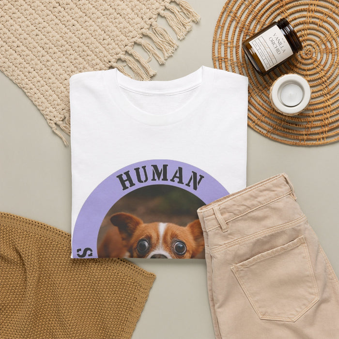 Dog 'Human Security Blanket' T-Shirt — Cute Pet Graphic Tee