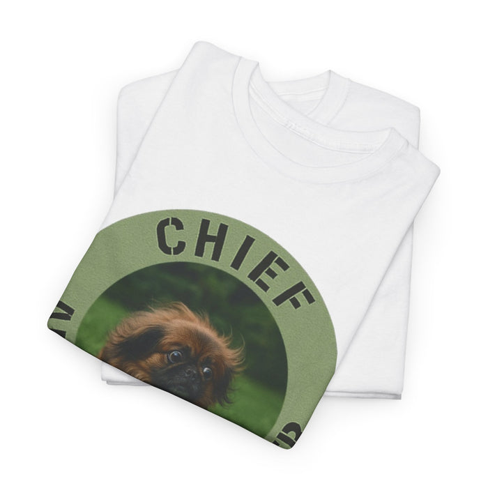 Chief Anxiety Officer T-Shirt — Funny Dog Graphic Tee