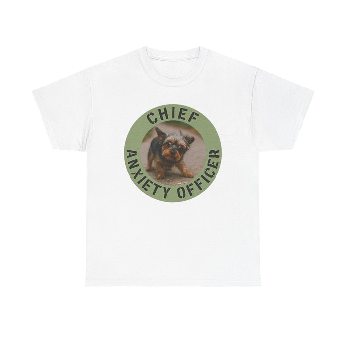 Chief Anxiety Officer Dog T‑Shirt