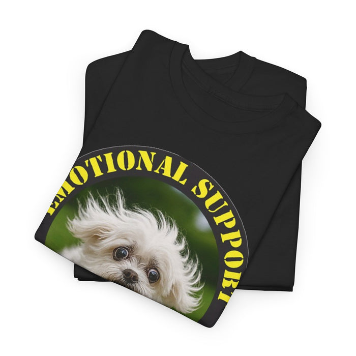 Emotional Support Human T-Shirt — Cute Dog Pet Lover Tee