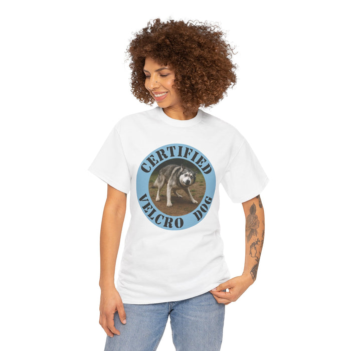 Certified Velcro Dog T-Shirt — Funny Dog Lover Tee