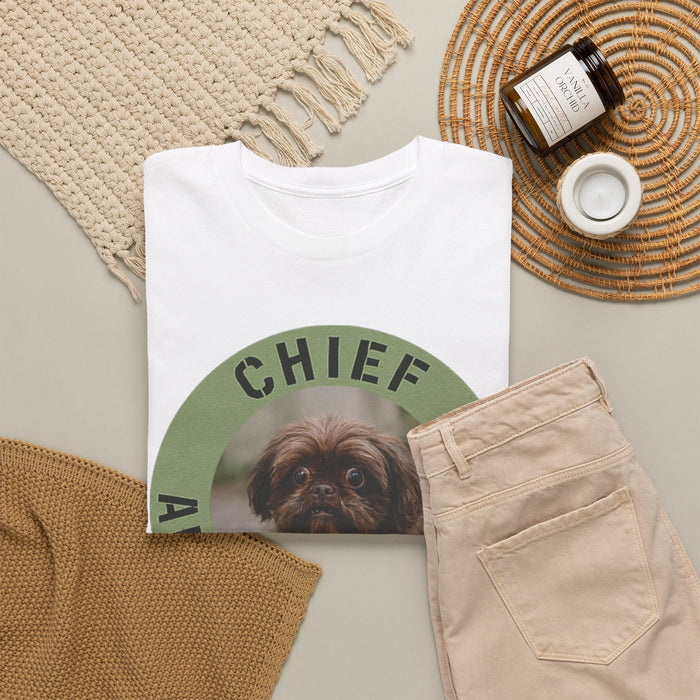 Chief Anxiety Officer T-Shirt — Funny Dog Graphic Tee