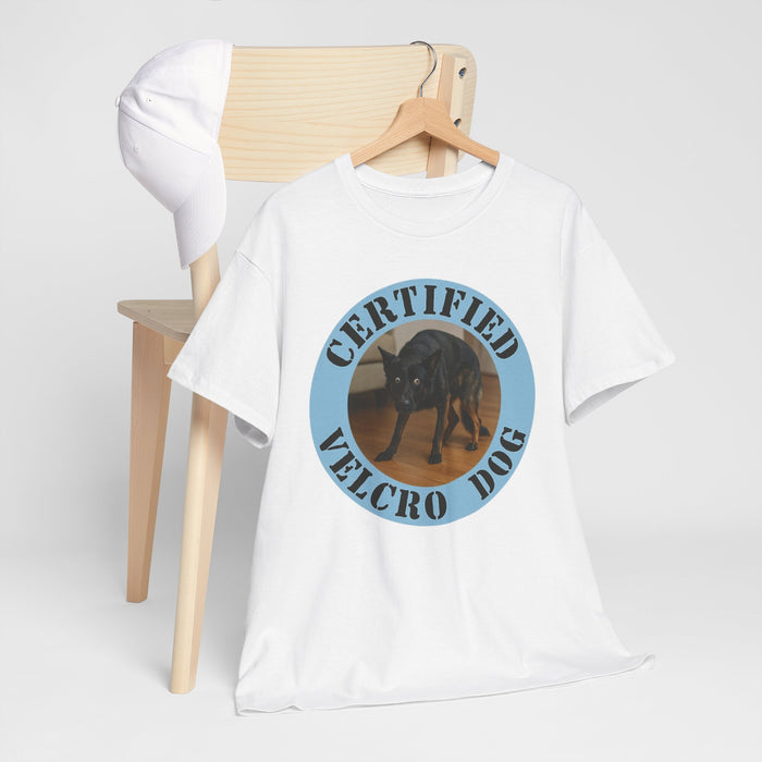Certified Velcro Dog T-Shirt – Funny Dog Lover Tee