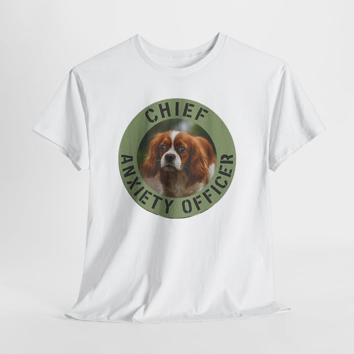 Chief Anxiety Officer T-Shirt – Funny Dog Graphic Tee