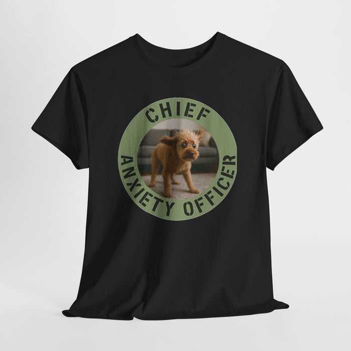 Chief Anxiety Officer Dog T‑Shirt