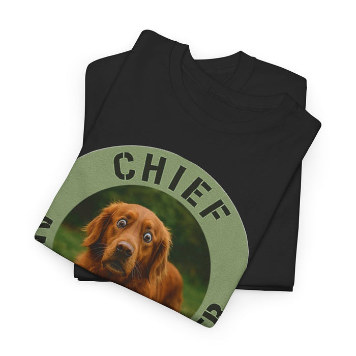 Chief Anxiety Officer Dog T-Shirt — Funny Pet Lover Tee