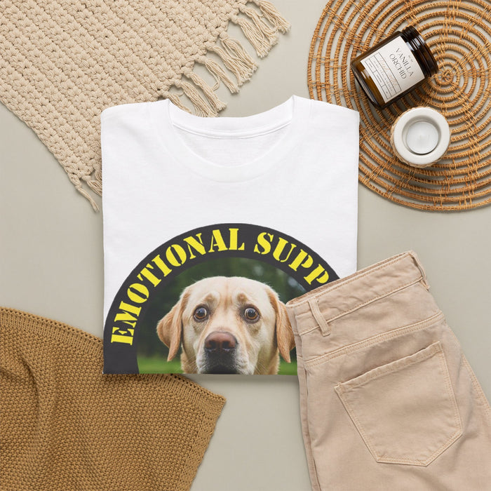 Emotional Support Human T-Shirt — Funny Labrador Pet Lover Tee