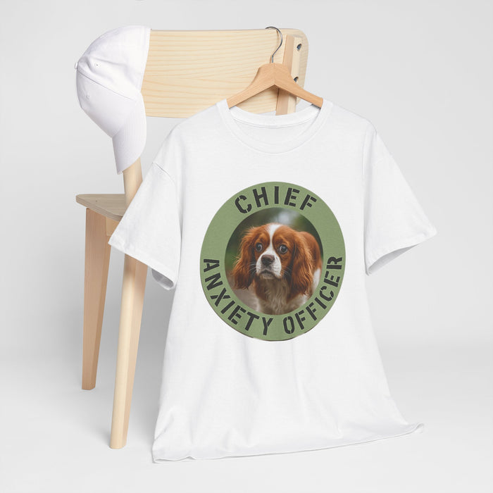 Chief Anxiety Officer T-Shirt – Funny Dog Graphic Tee
