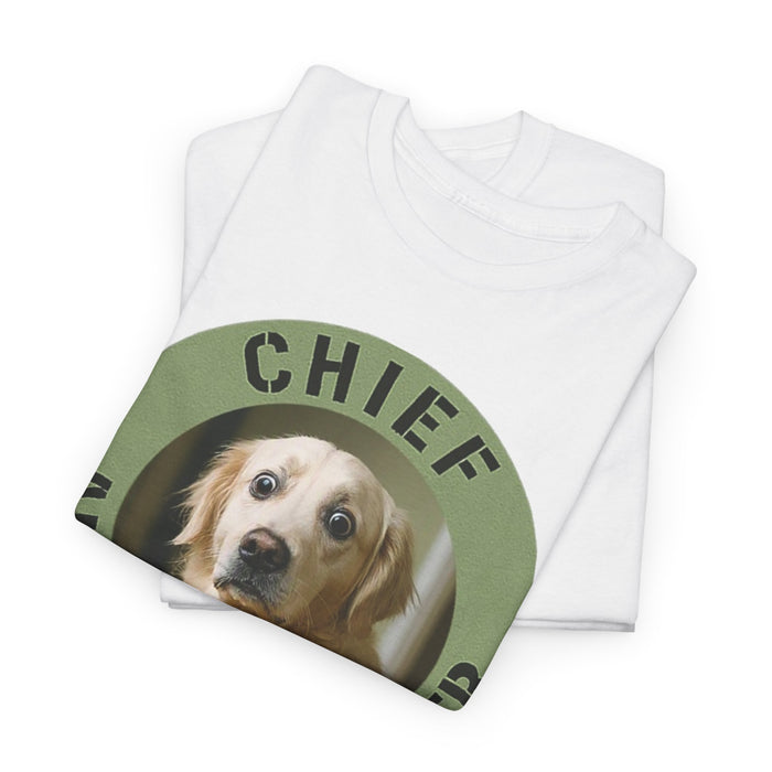 Chief Anxiety Officer T-Shirt — Funny Dog Graphic Tee