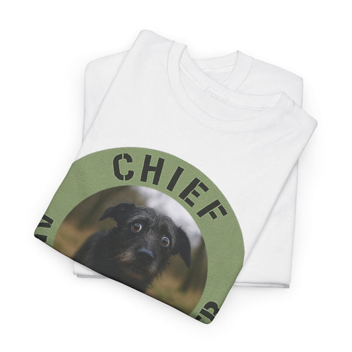 Chief Anxiety Officer Dog T-Shirt – Funny Pet Lover Tee