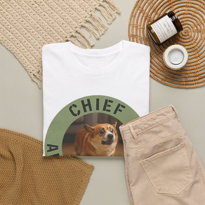 Chief Anxiety Officer T-Shirt – Funny Corgi Anxiety Tee