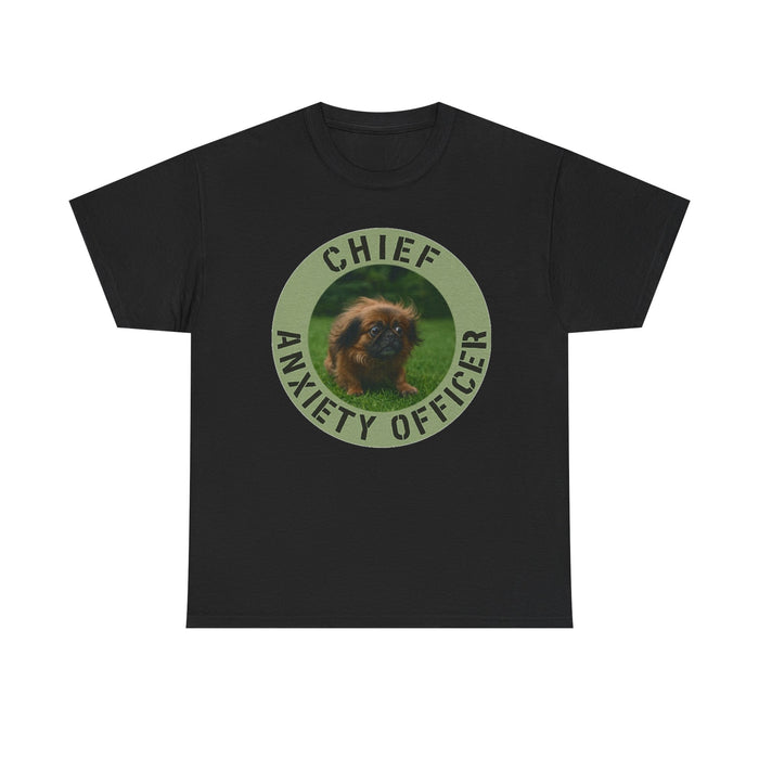 Chief Anxiety Officer T-Shirt — Funny Dog Graphic Tee