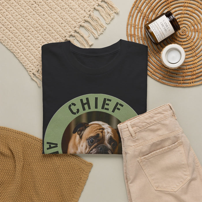 Chief Anxiety Officer T-Shirt — Funny Dog Graphic Tee