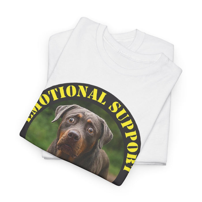 Emotional Support Human T-Shirt — Funny Dog Therapy Tee