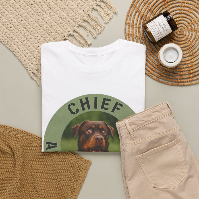 Chief Anxiety Officer Dog T-Shirt – Funny Pet Lover Tee