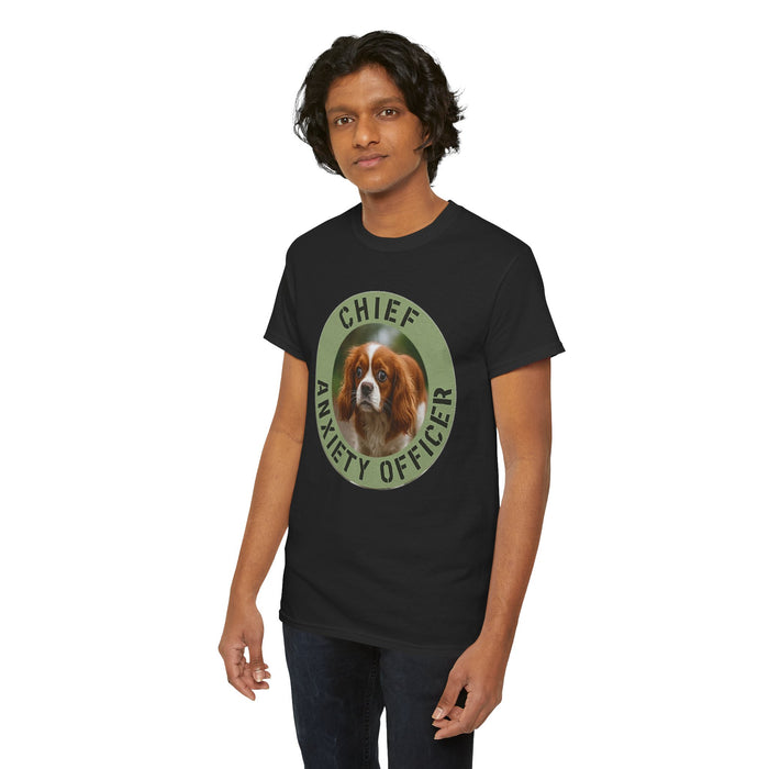 Chief Anxiety Officer T-Shirt – Funny Dog Graphic Tee