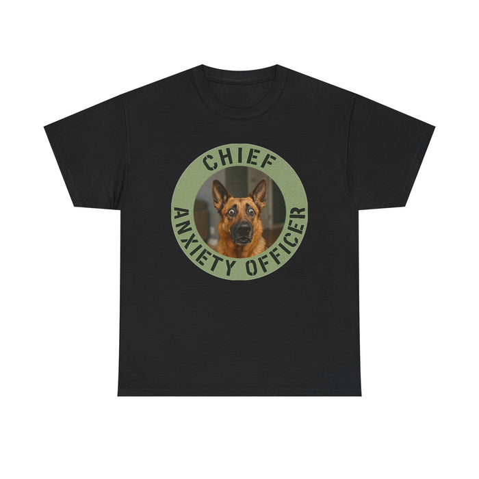 Chief Anxiety Officer Dog T-Shirt